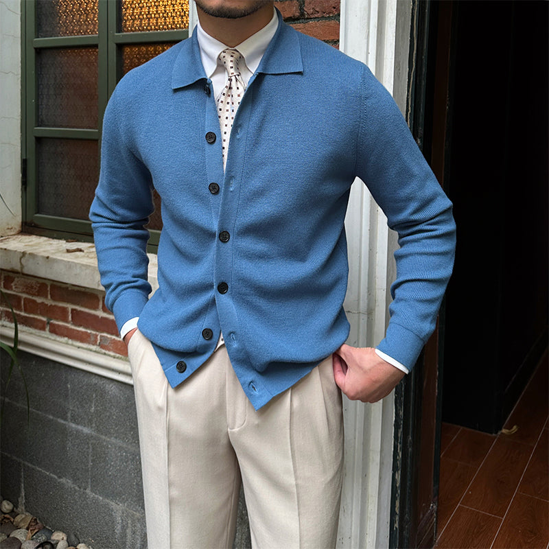 Southwell Collared Button Cardigan